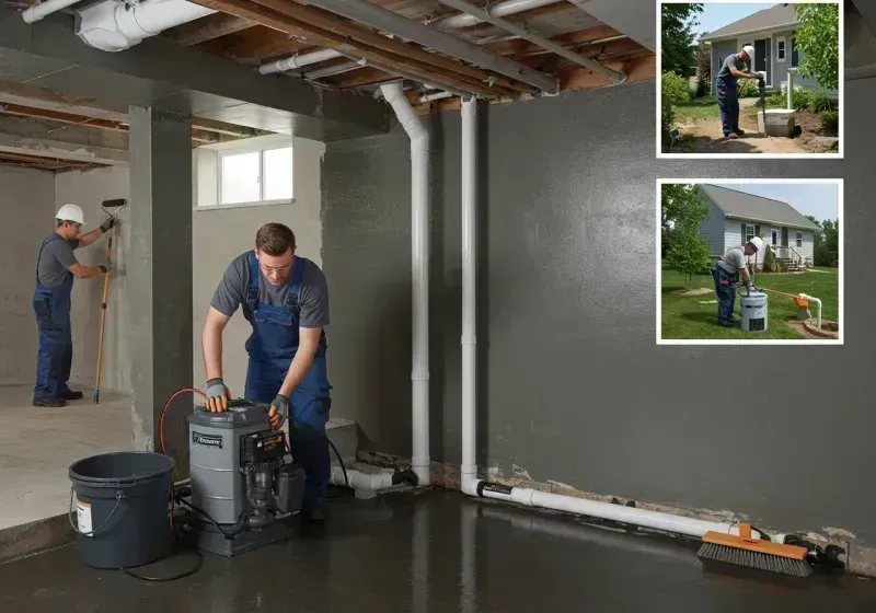 Basement Waterproofing and Flood Prevention process in Colfax, CA